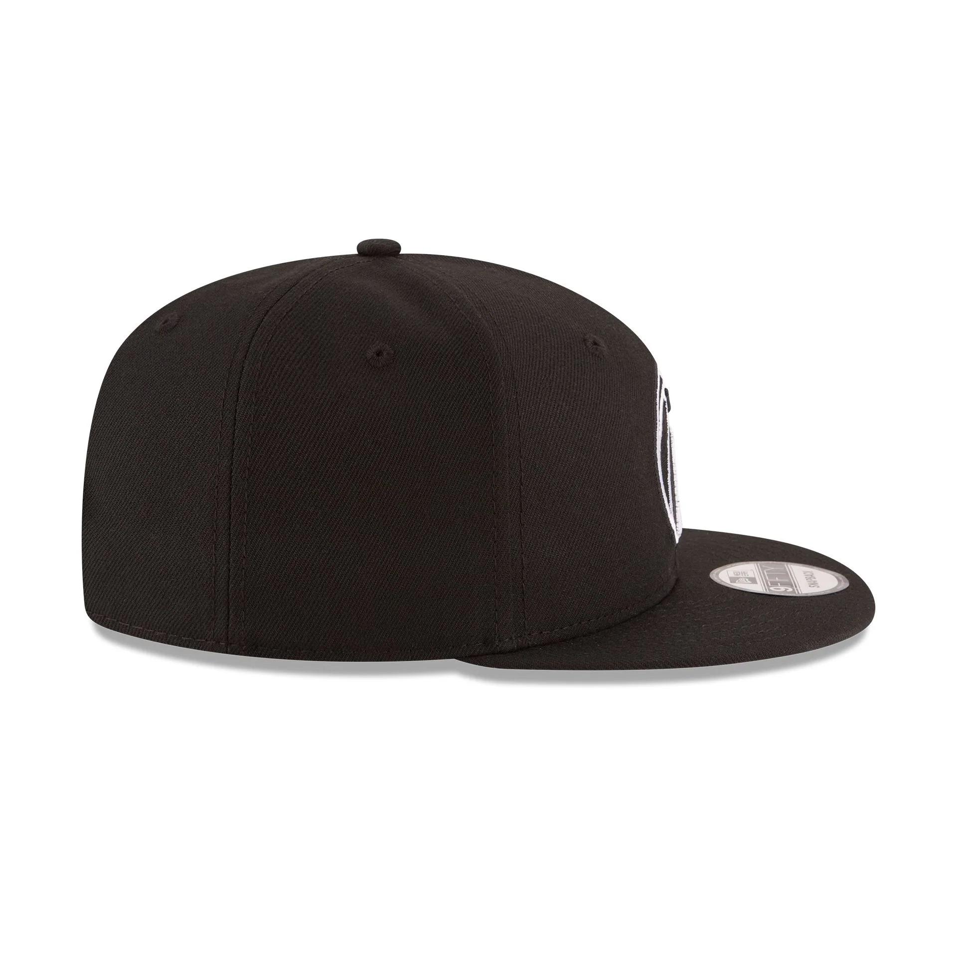 Washington Wizards Basic Black 9FIFTY Snapback Hat - Image 5