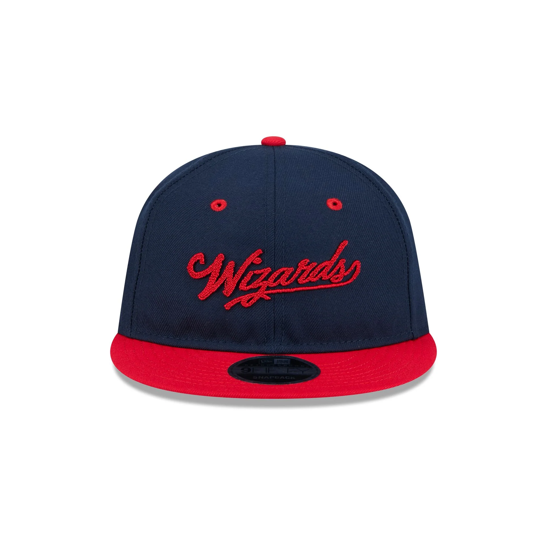 Washington Wizards Chainstitch Script Retro Crown 9FIFTY Snapback Hat - Image 2