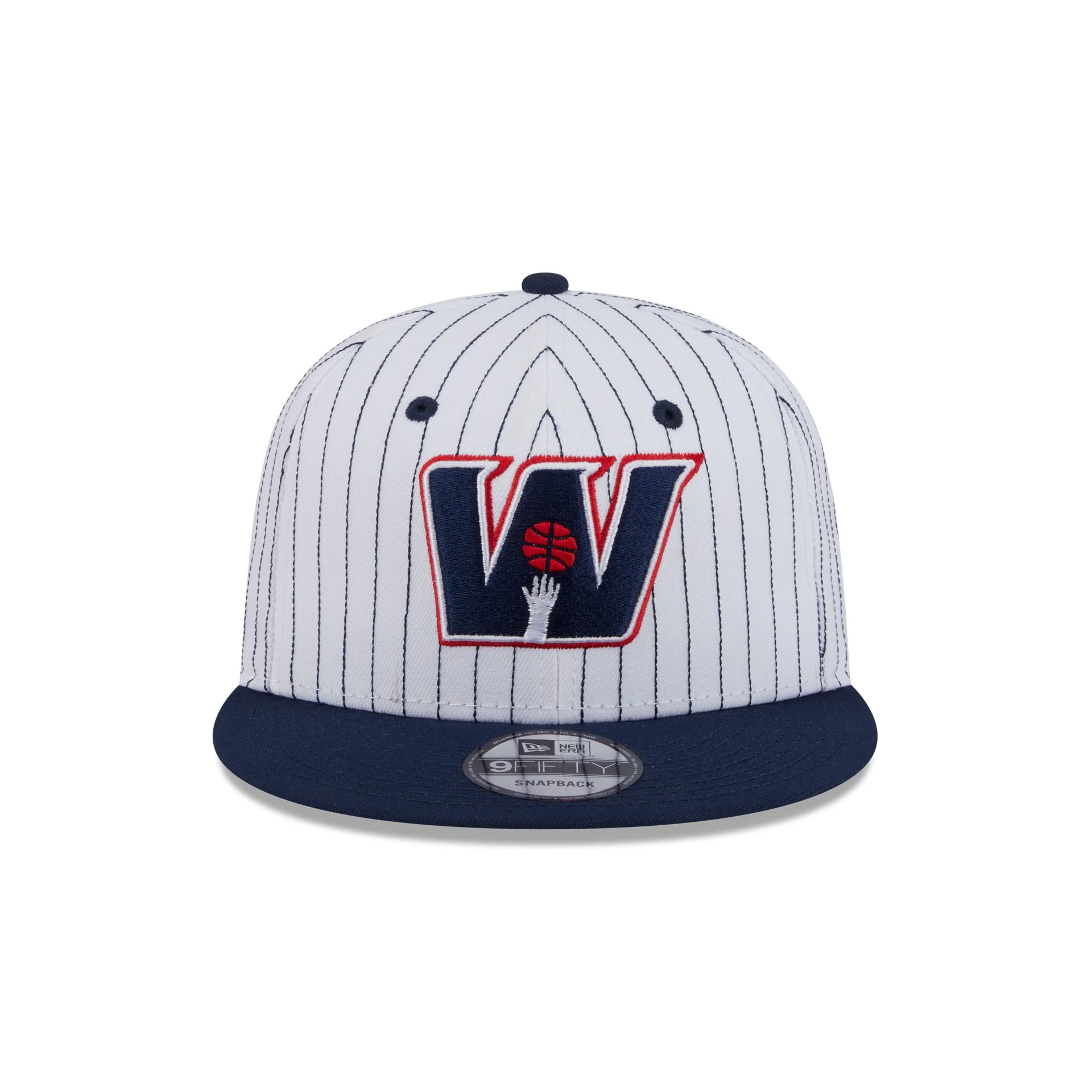 Washington Wizards Deceptor Pinstripe 9FIFTY Snapback Hat - Image 2