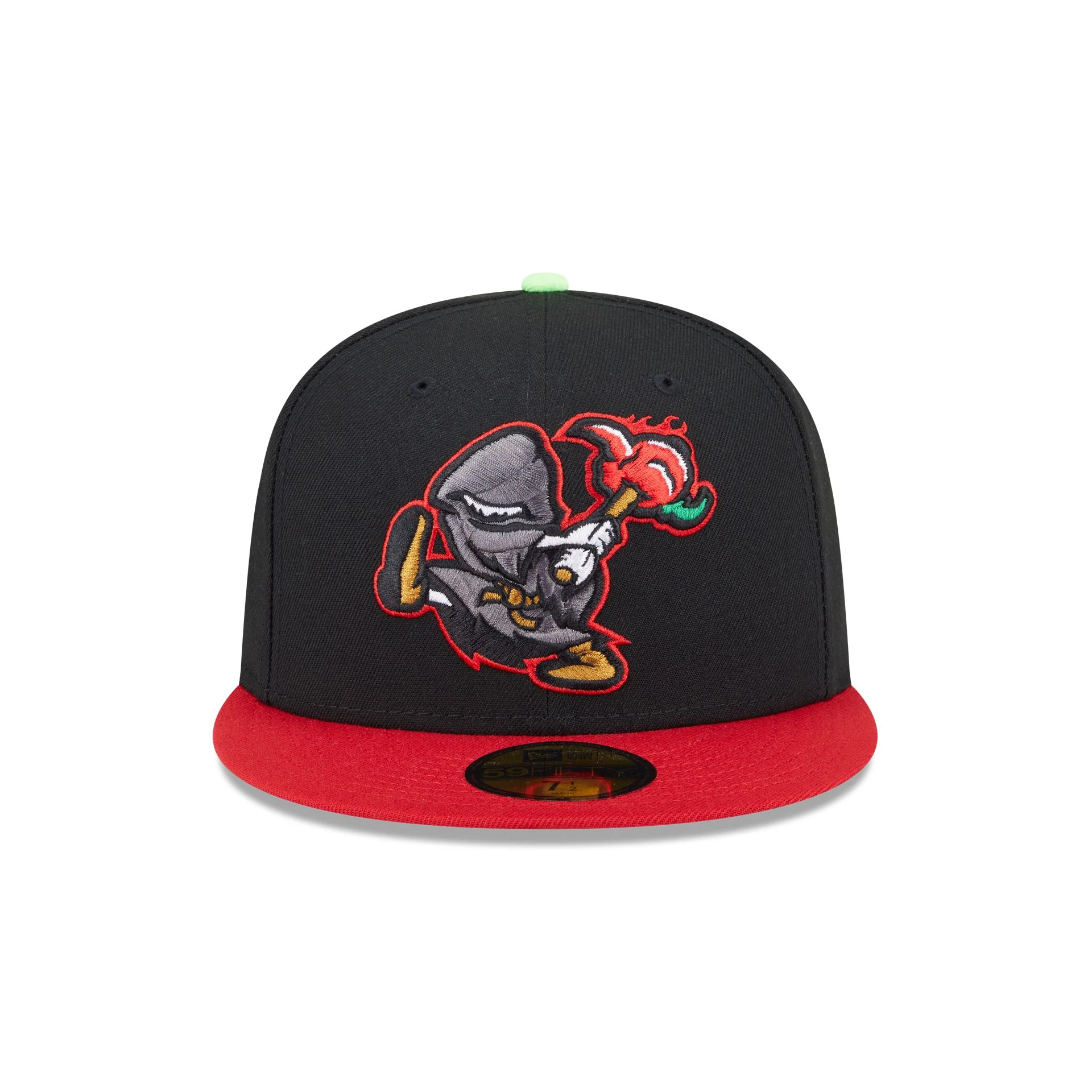 Winston-Salem Dash Theme Night Black 59FIFTY Fitted Hat - Image 2