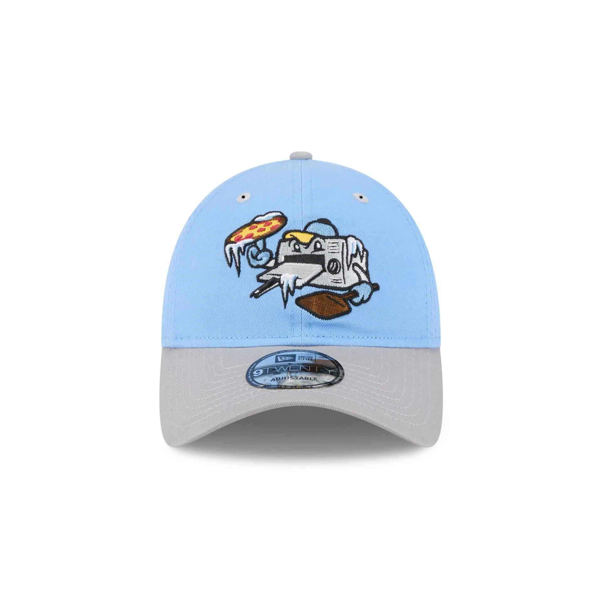 Wisconsin Timber Rattlers Theme Night Light Blue 9TWENTY Adjustable Hat - Image 2