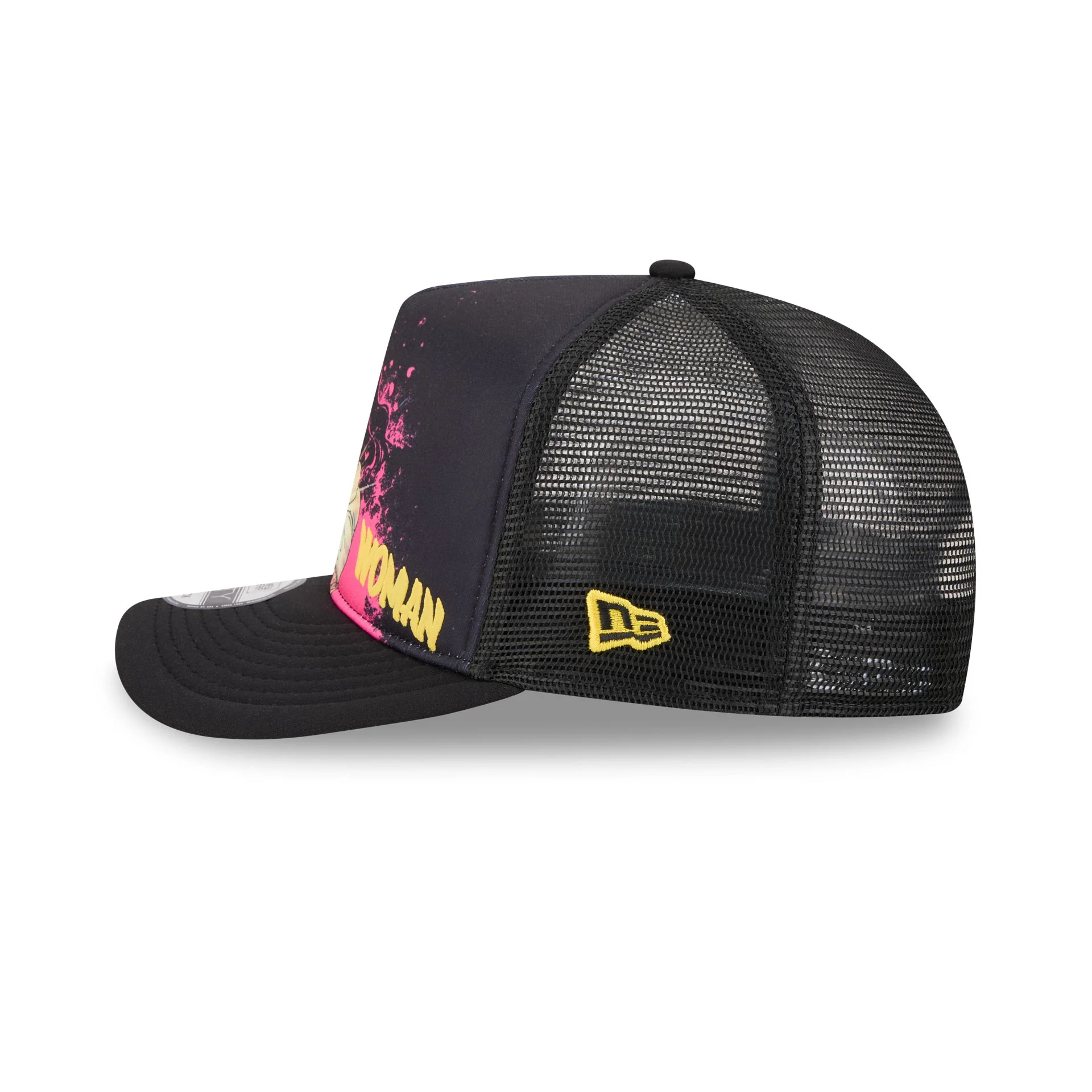Wonder Woman Comic Graphic 9FIFTY A-Frame Trucker Hat - Image 4