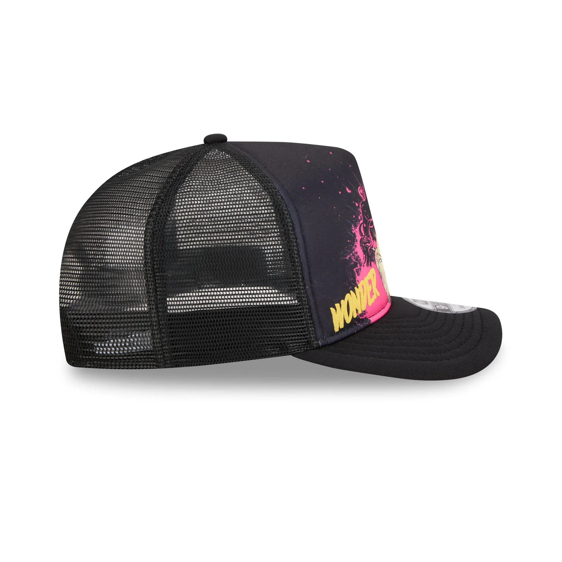 Wonder Woman Comic Graphic 9FIFTY A-Frame Trucker Hat - Image 5