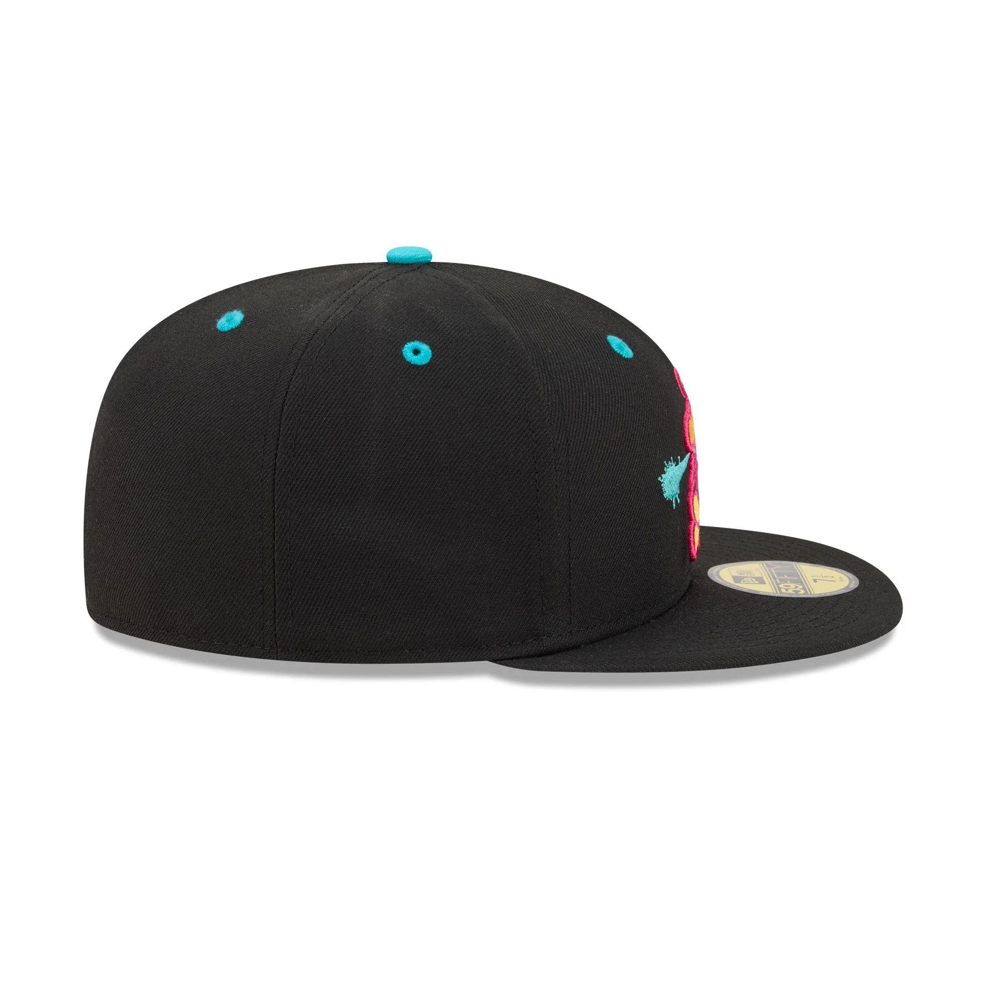 Worcester Red Sox Theme Night Black 59FIFTY Fitted Hat - Image 5