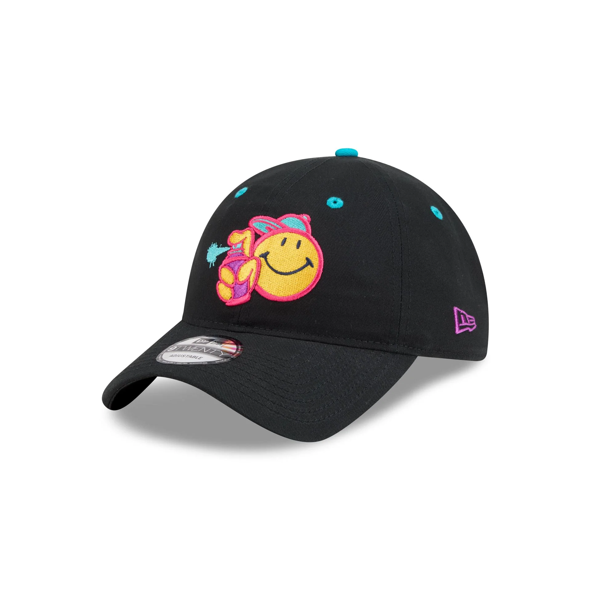 Worcester Red Sox Theme Night Black 9TWENTY Adjustable Hat