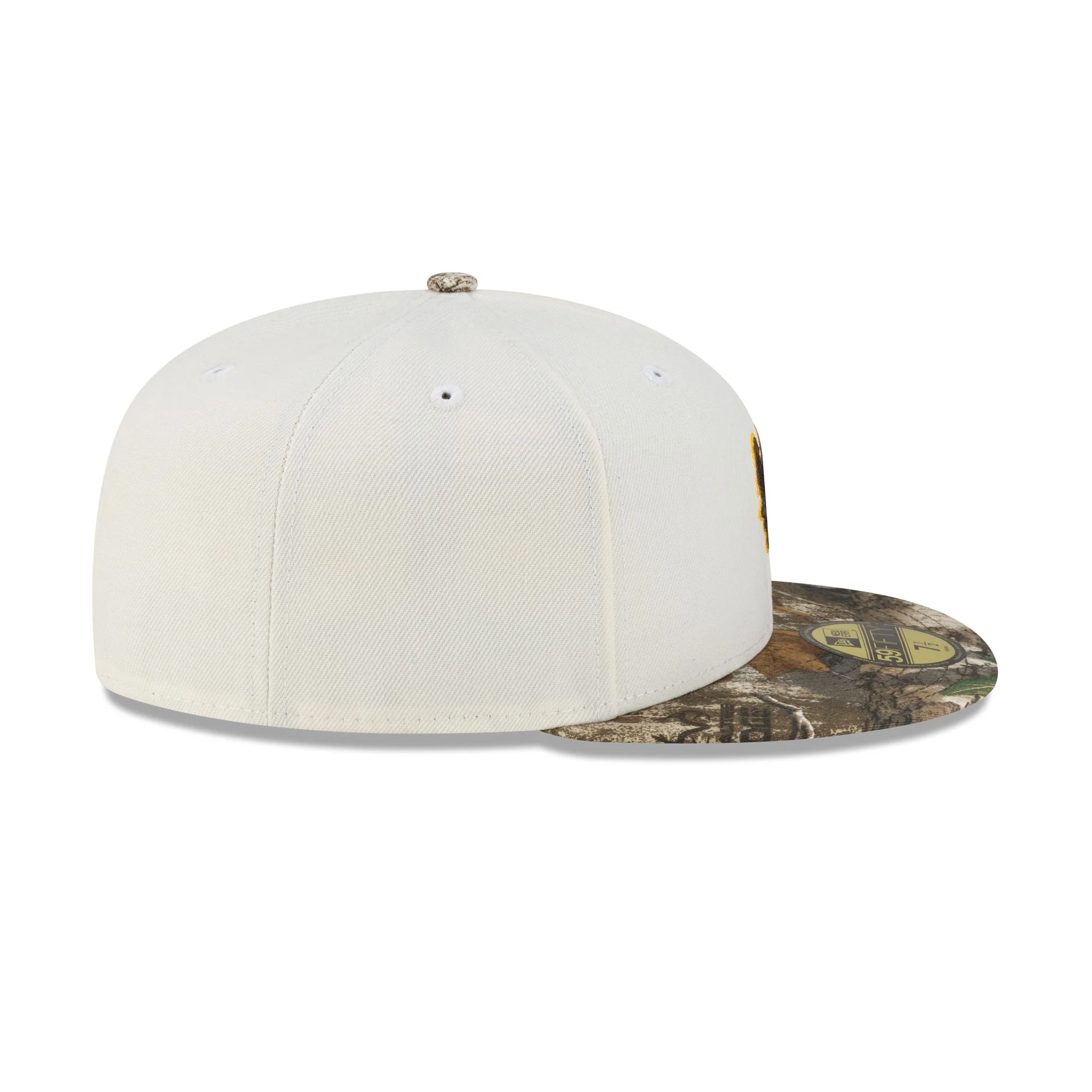 Wyoming Cowboys Chrome Realtree 59FIFTY Fitted Hat - Image 5