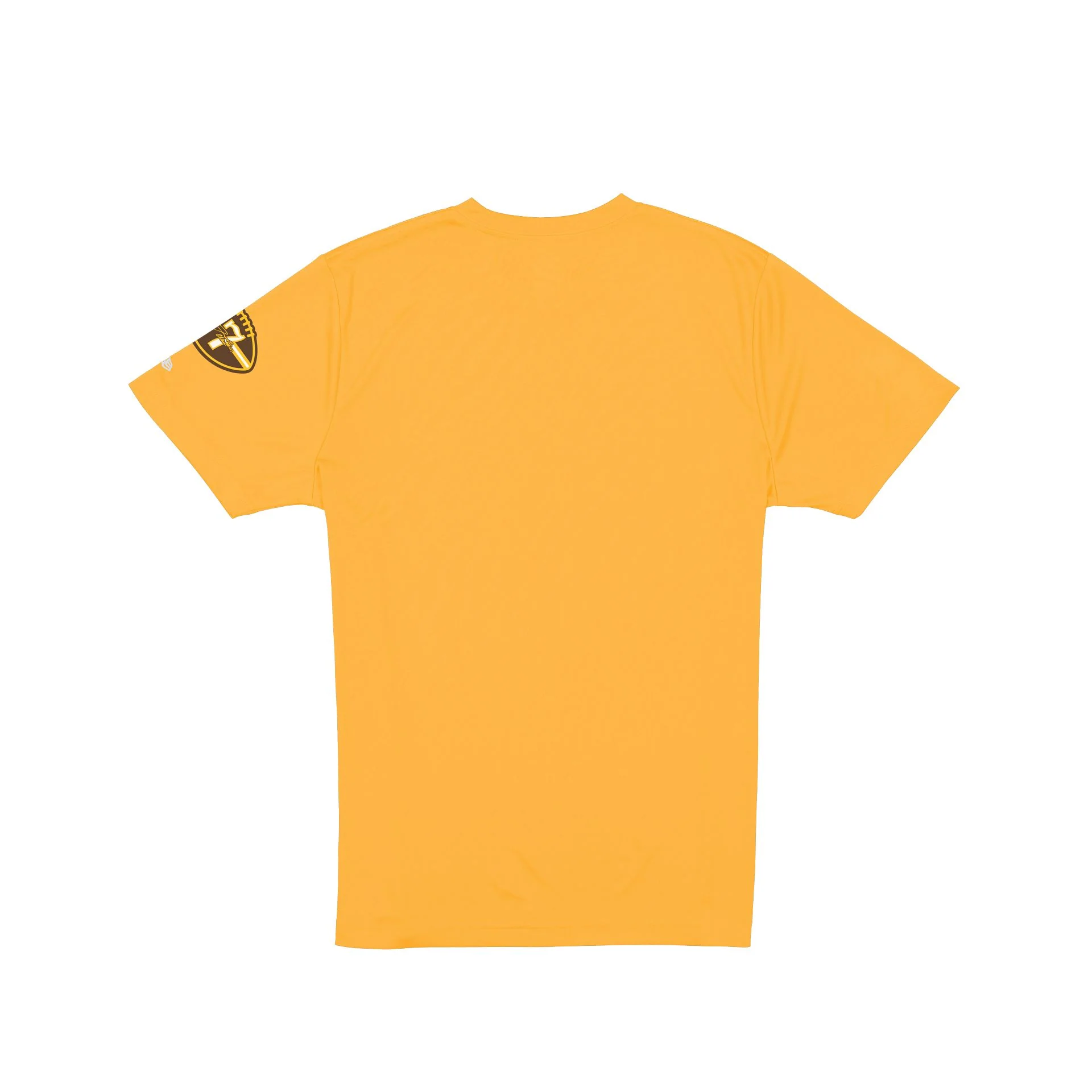 Wyoming Cowboys Josh Allen Jersey Retirement Gold T-Shirt - Image 2